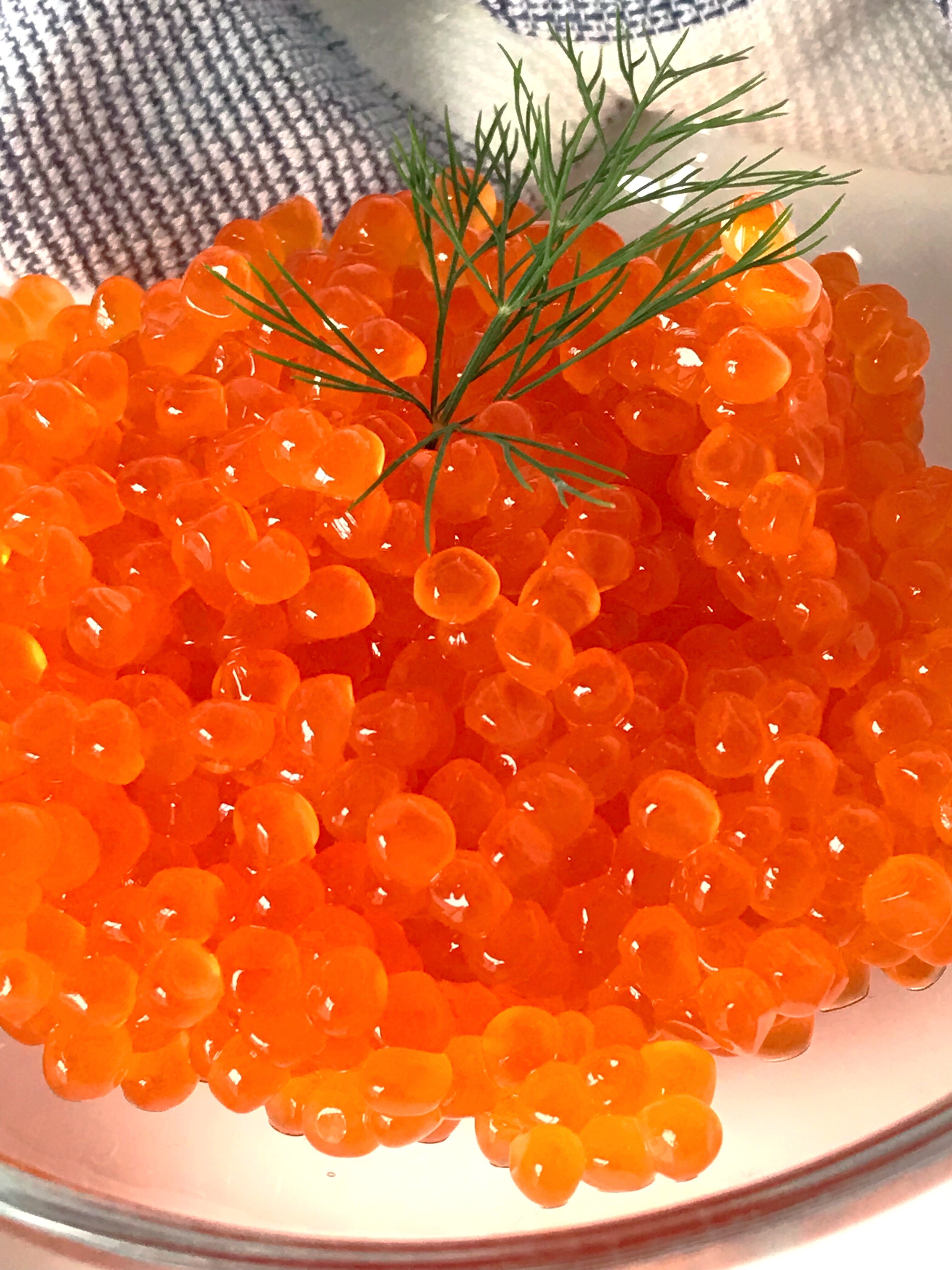 Salmon Rote Salmon Roe Ikura frozen - 1x500gm Price by EA
